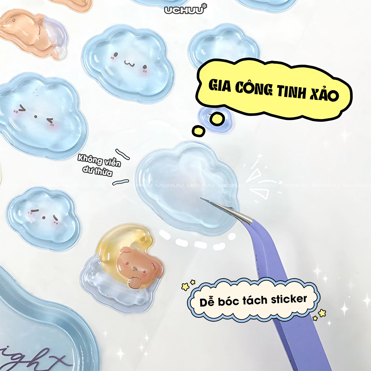 Standee Sticker 3D NổI