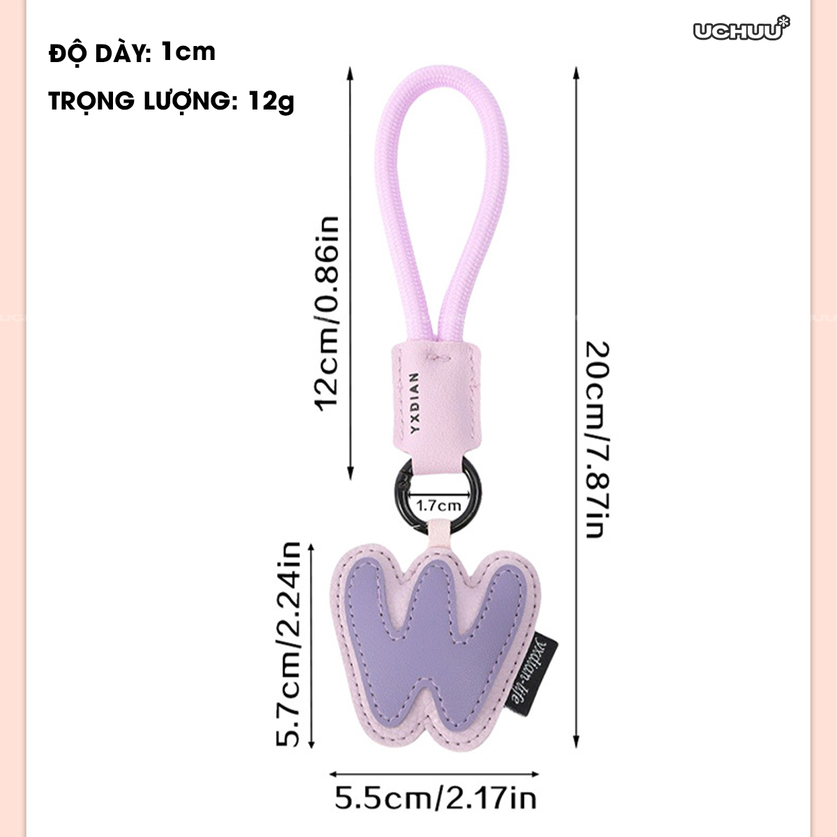 Móc Khoá Chữ Cái