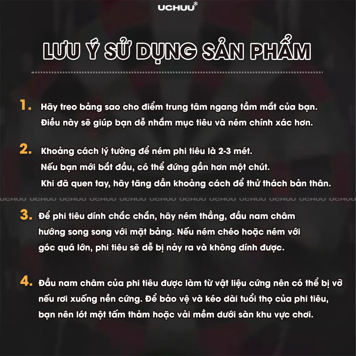 Bảng Phi Tiêu Nam Châm