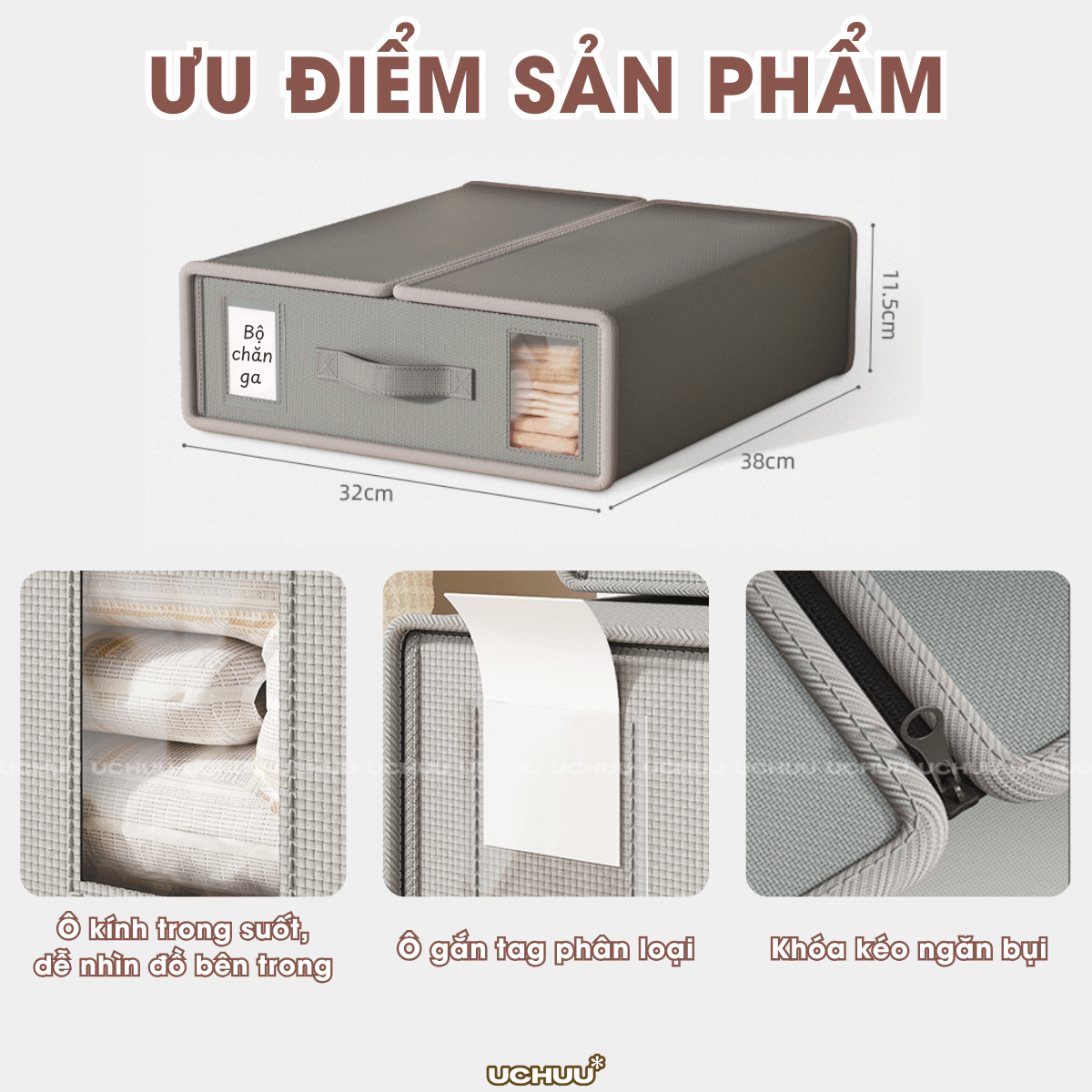 Hộp Đựng Chăn Ga