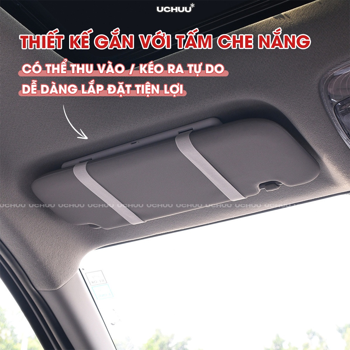 Gương Trang Điểm LED Ô Tô