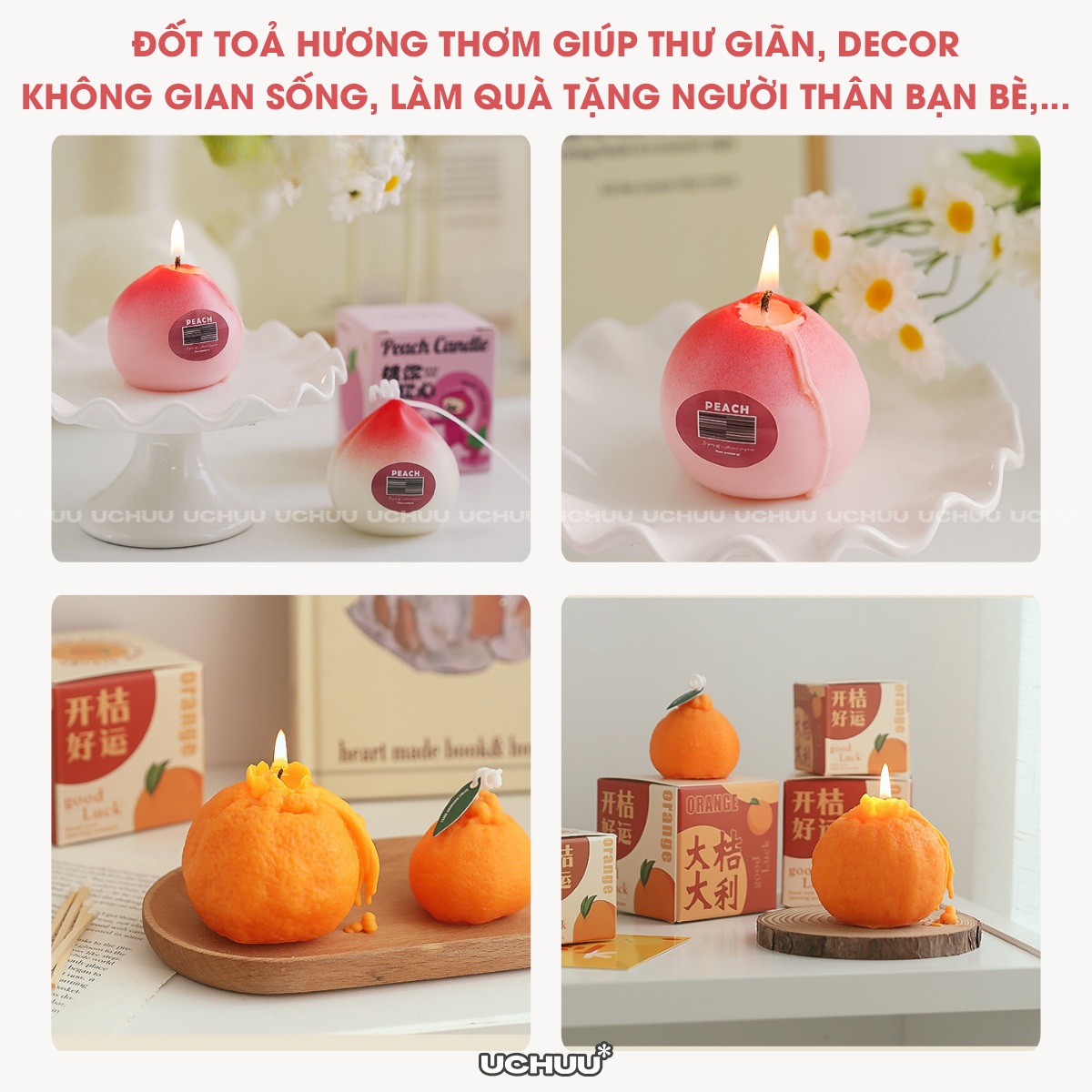 Nến Thơm Trái Cây