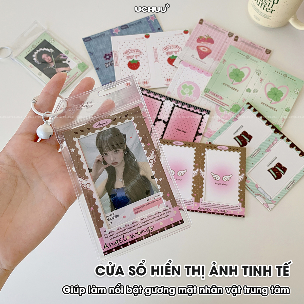 Móc Khoá Ảnh Gập