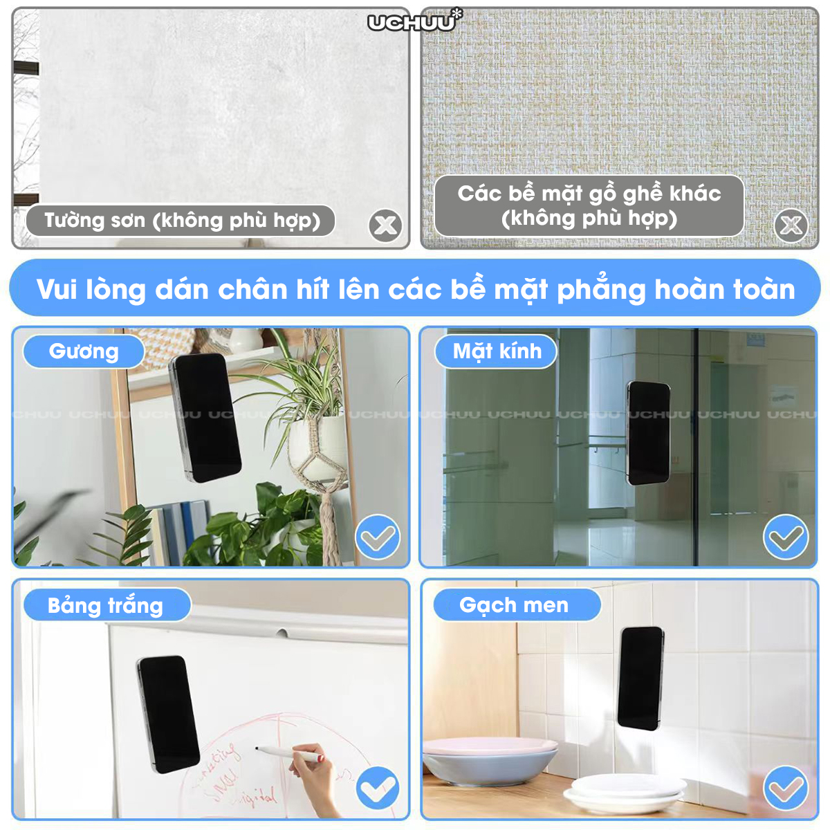 Tấm Chân Hít Silicon