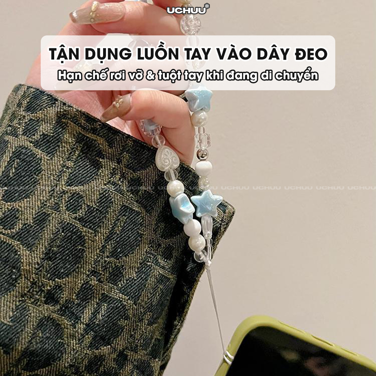 Dây Hạt Treo Điện Thoại