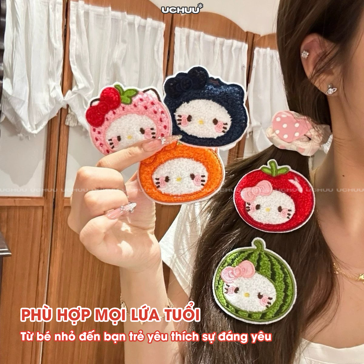 Miếng Dán Tóc Mái