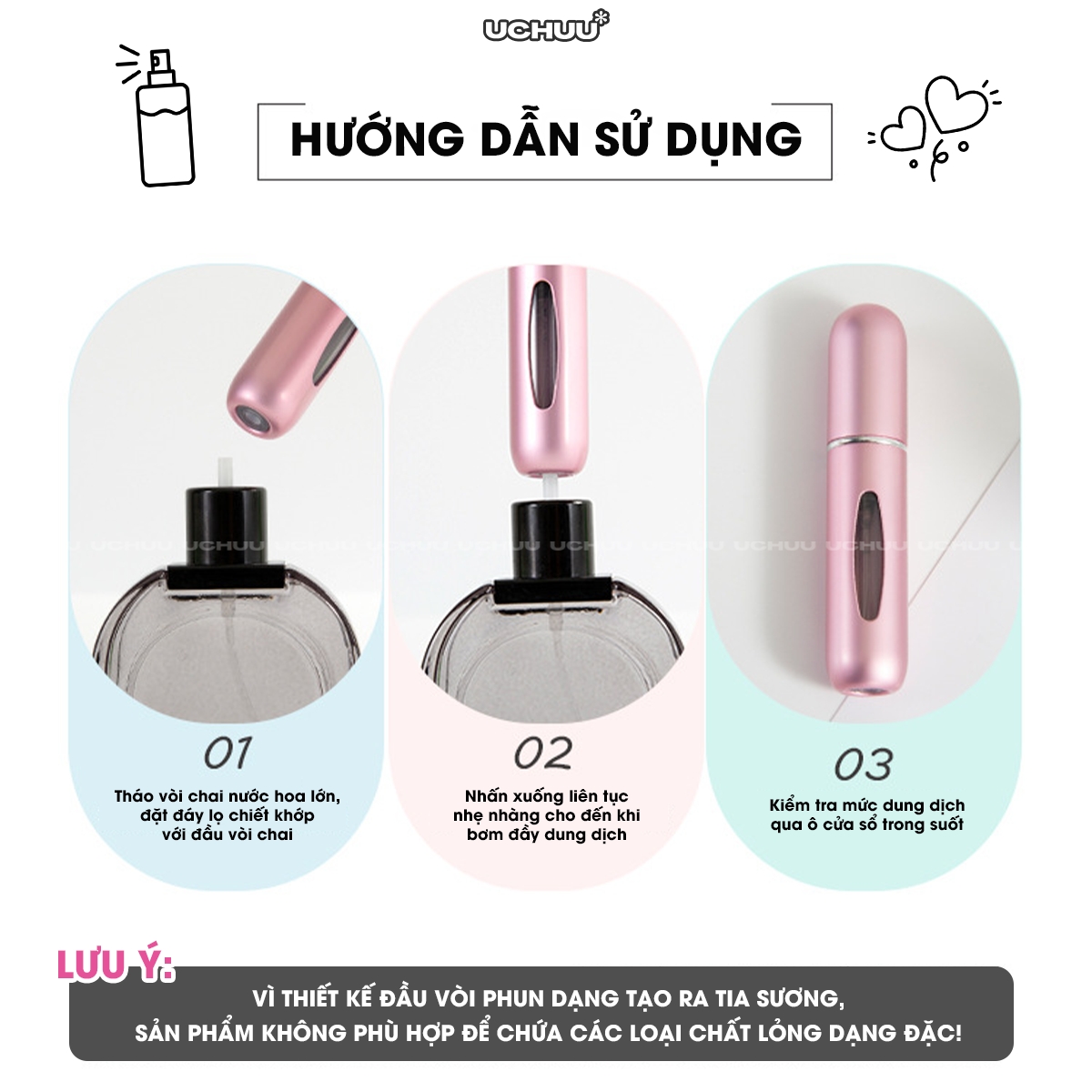 Set Lọ Chiết Nước Hoa