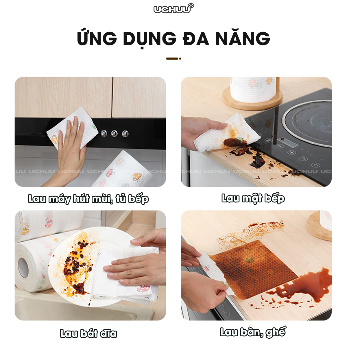 Khăn Vải Lau Đa Năng