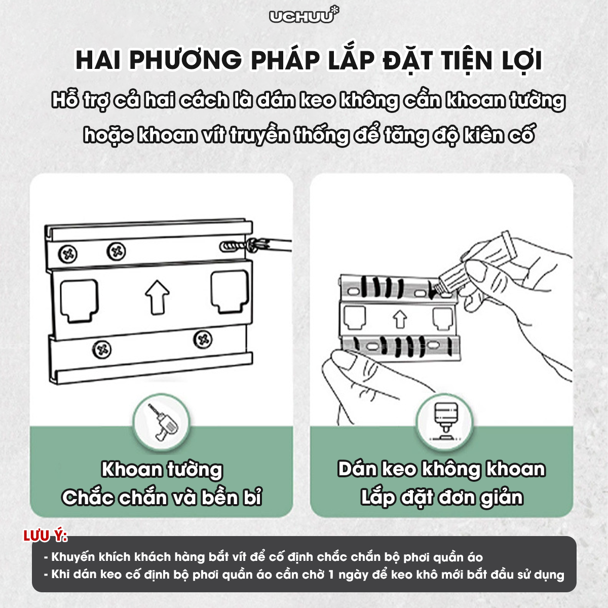 Dây Phơi Quần Áo Dây Rút