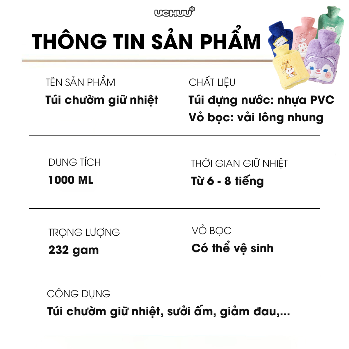 Túi Chườm Giữ Nhiệt