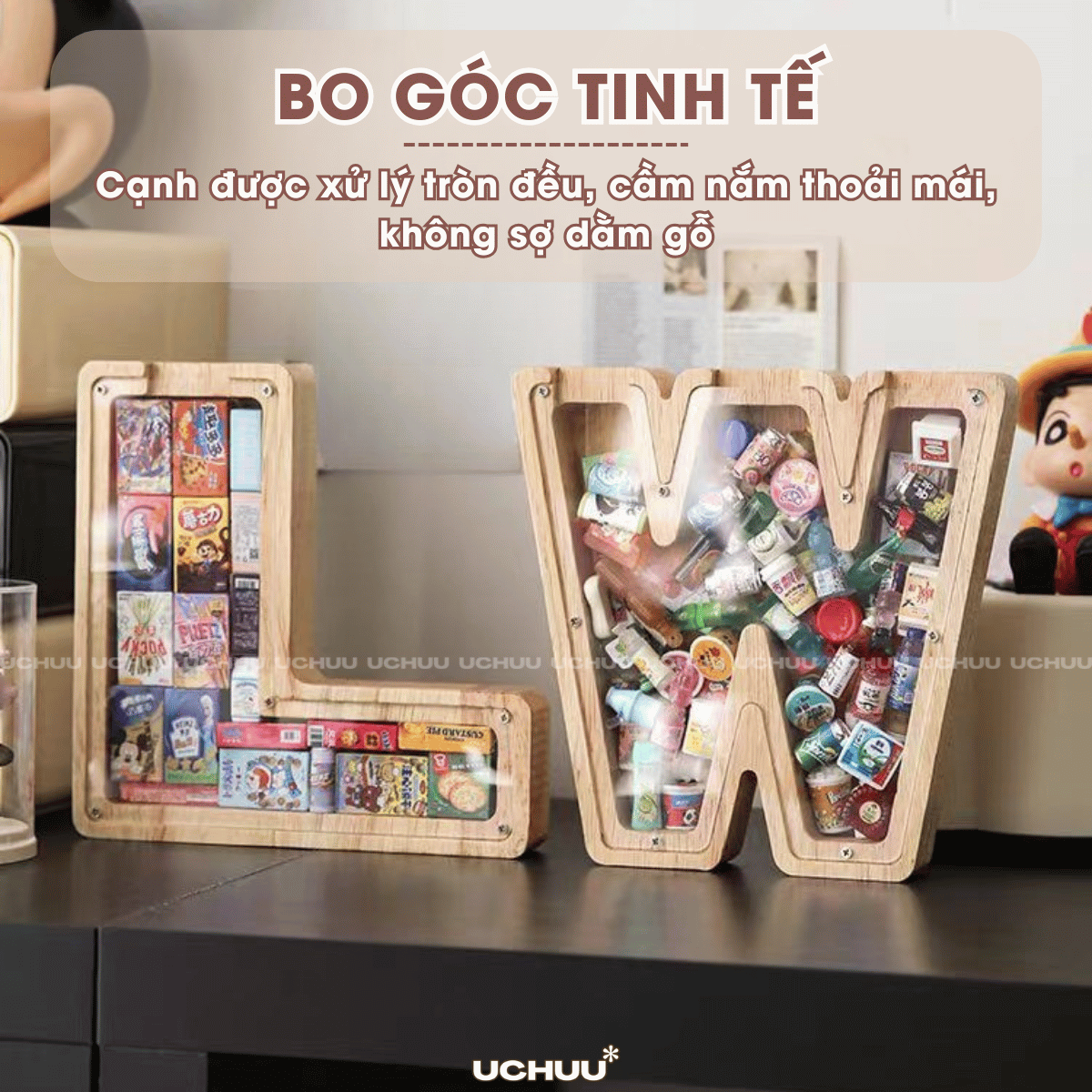 Hộp Chữ Cái Trưng Bày