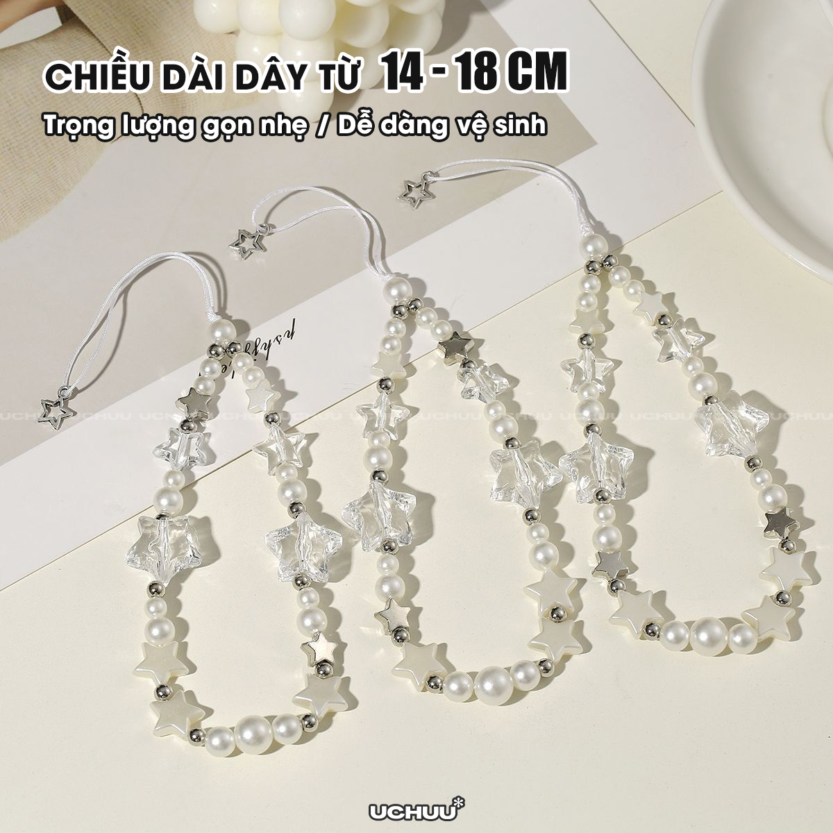 Dây Hạt Treo Điện Thoại