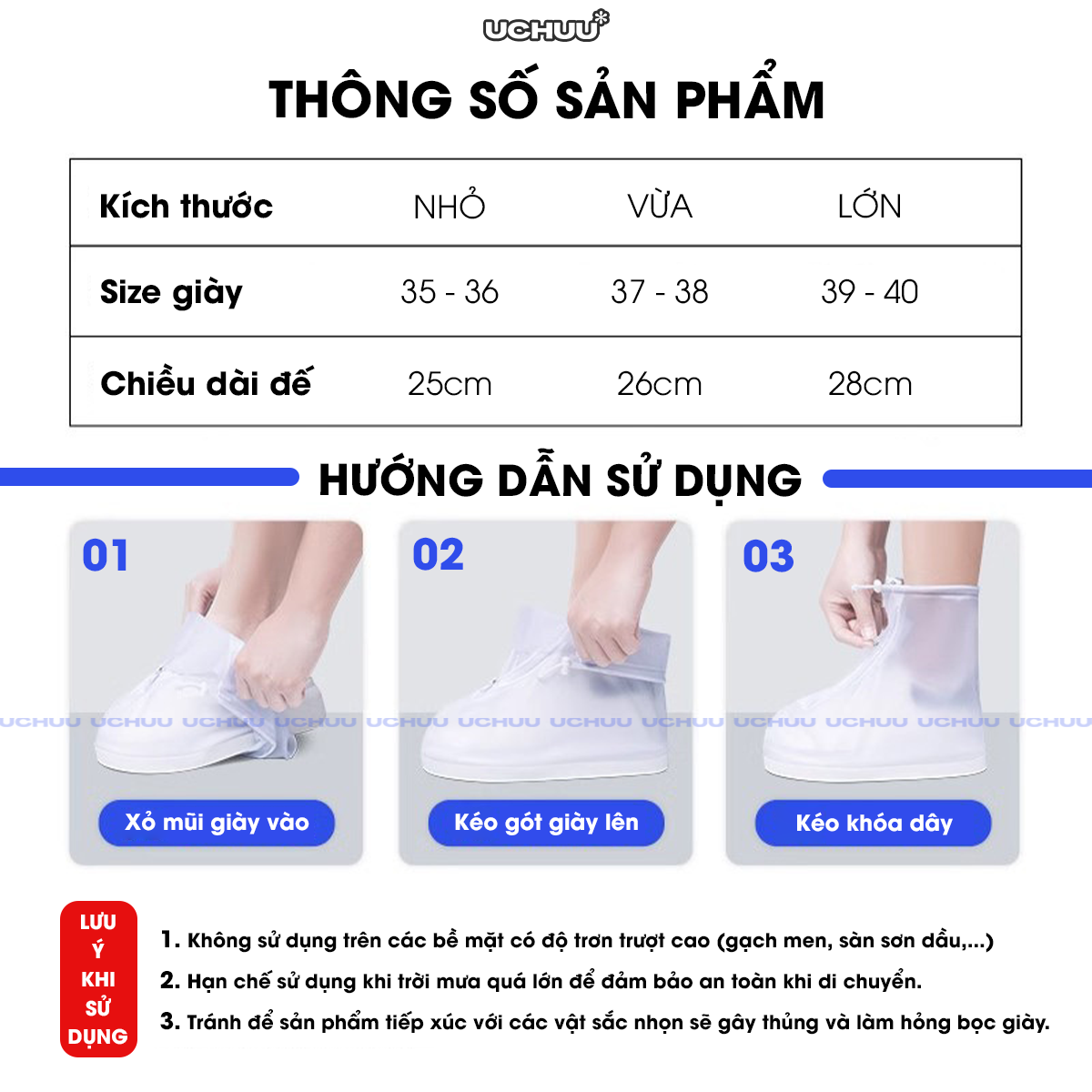 Bọc Giày Đi Mưa