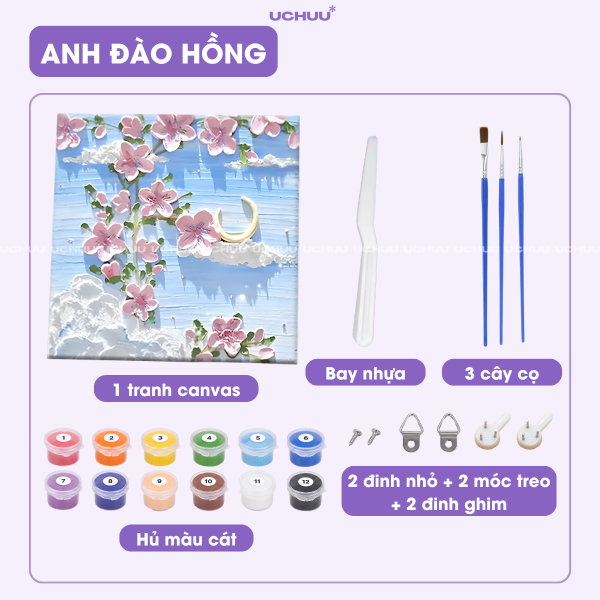Tranh Tô Màu Cát