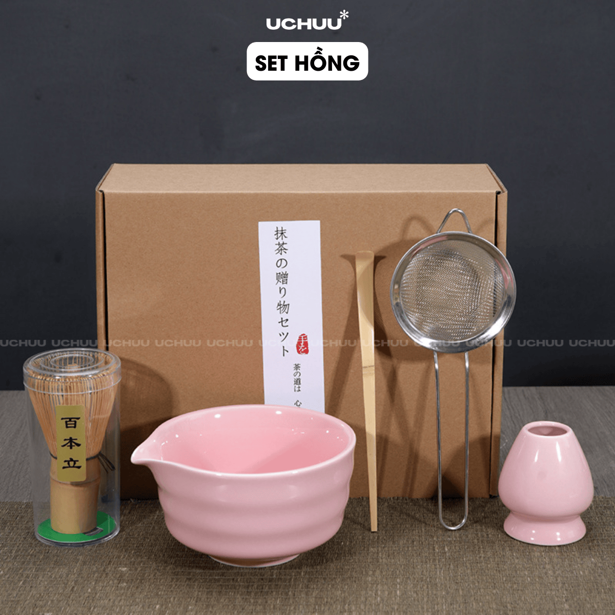 Dụng Cụ Pha Matcha