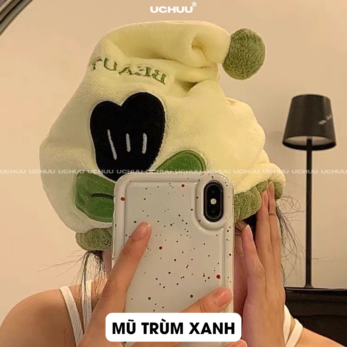 Khăn Tắm Quấn Thêu Hình