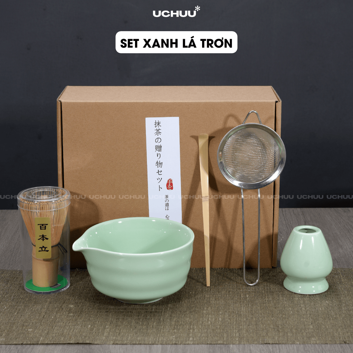 Dụng Cụ Pha Matcha