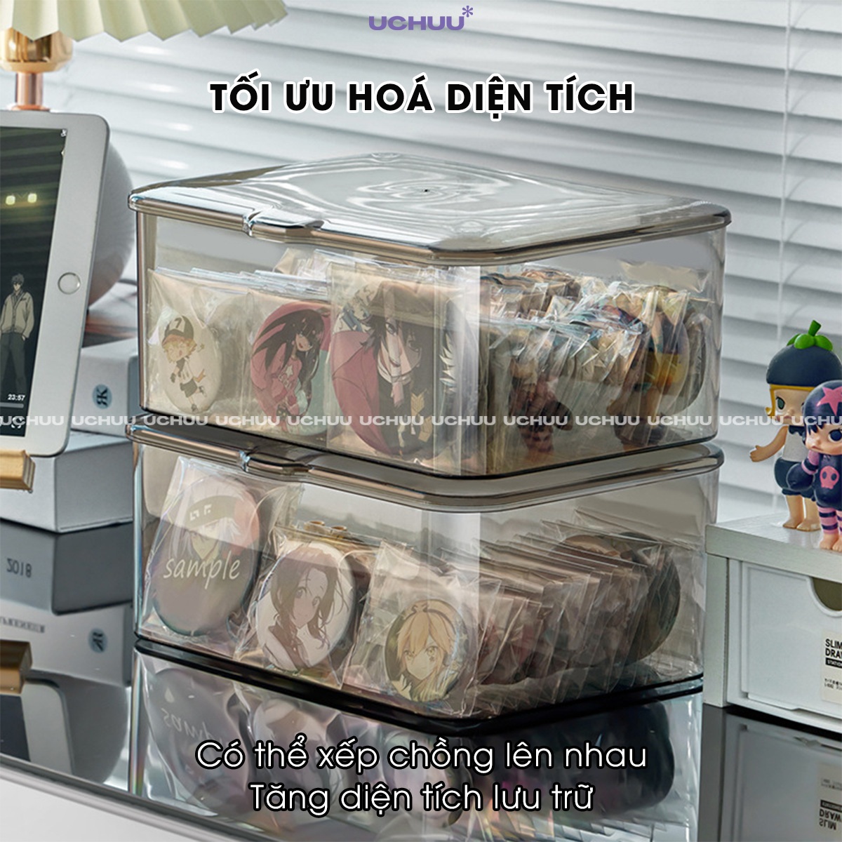 Hộp Trưng Bày Huy Hiệu