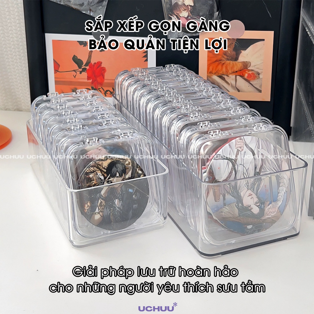 Hộp Trưng Bày Huy Hiệu