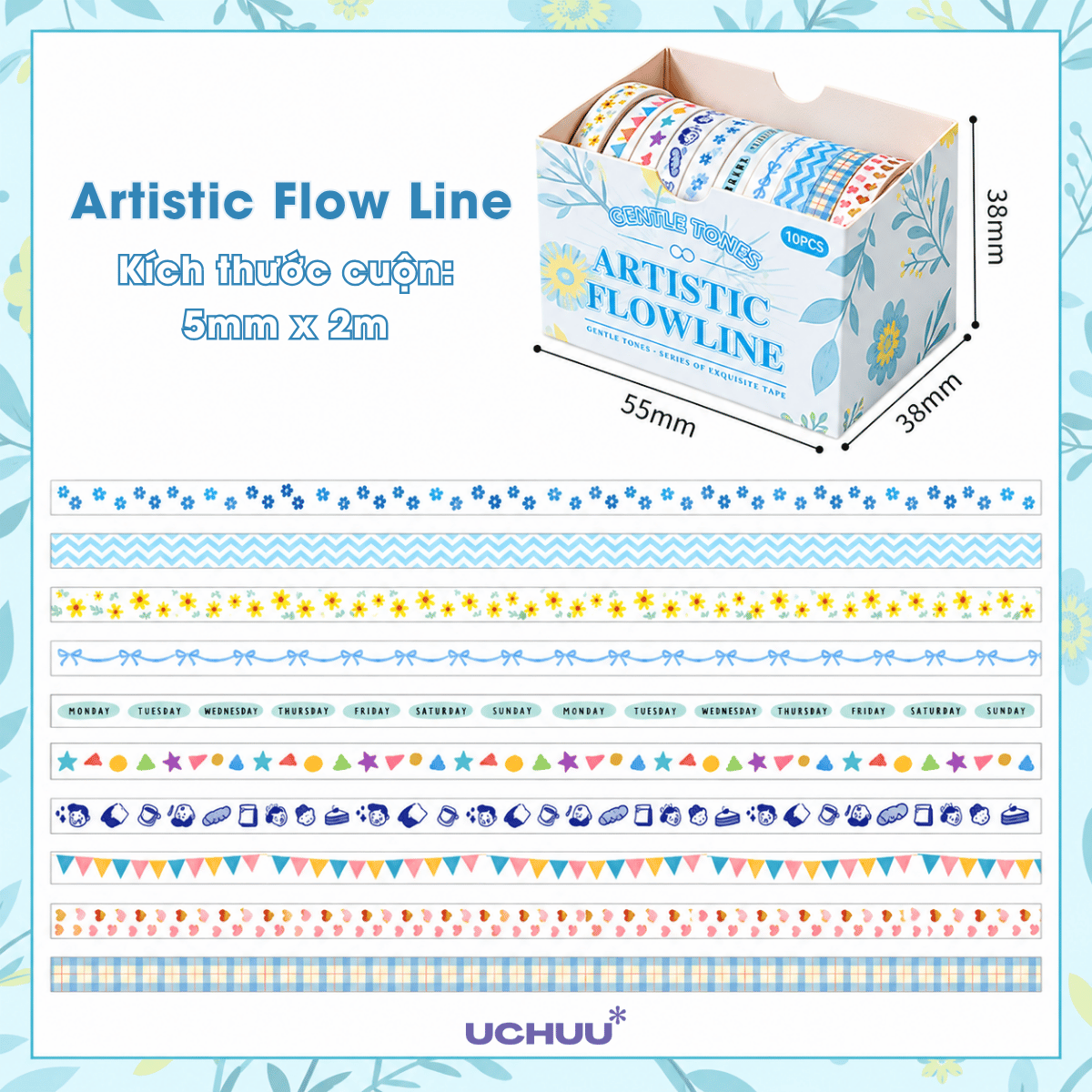 Cuộn Washi Tape