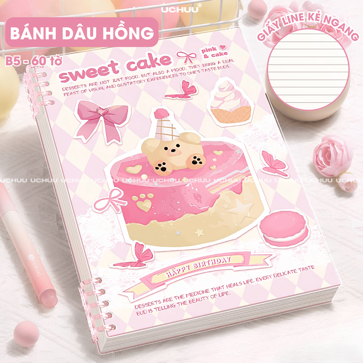 Sổ Còng Bìa Nhựa B5