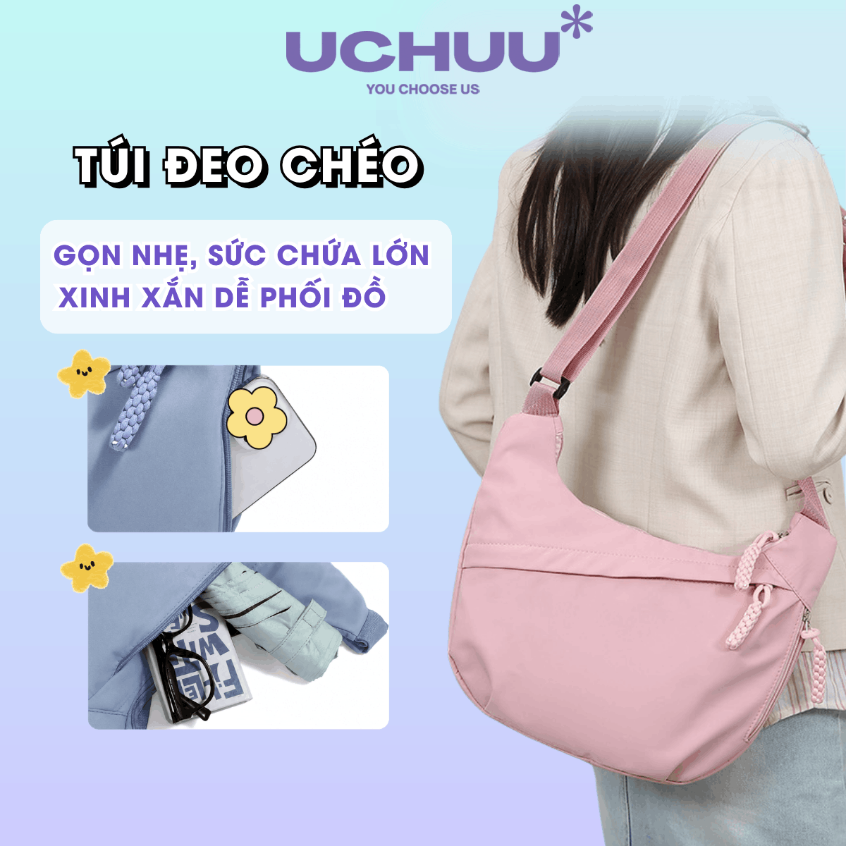 Túi Đeo Chéo Uchuu