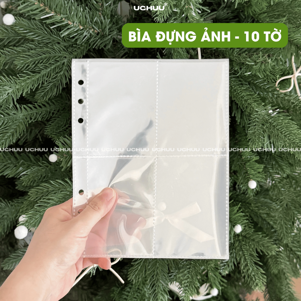 Sổ Còng Bìa Da PU