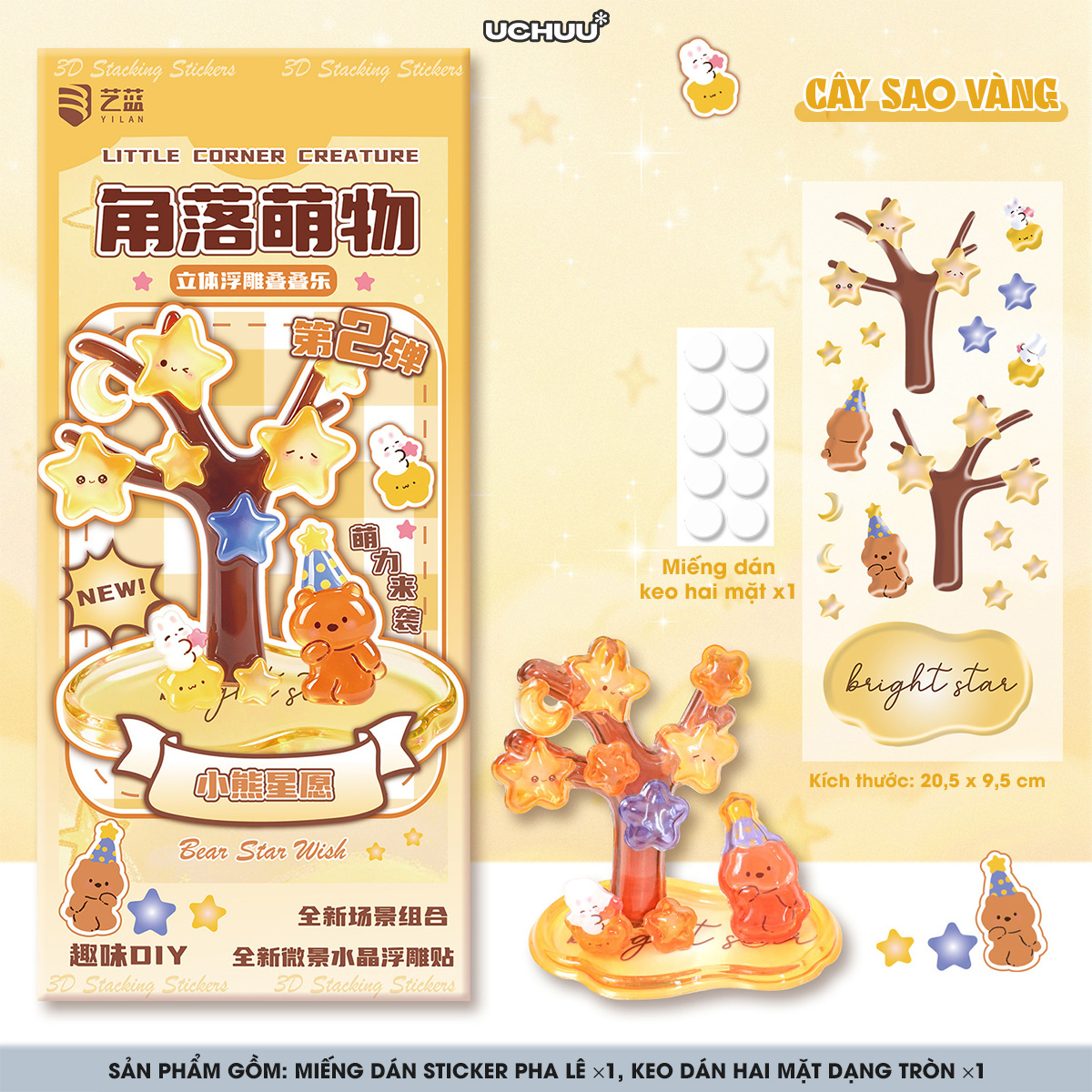 Standee Sticker 3D NổI
