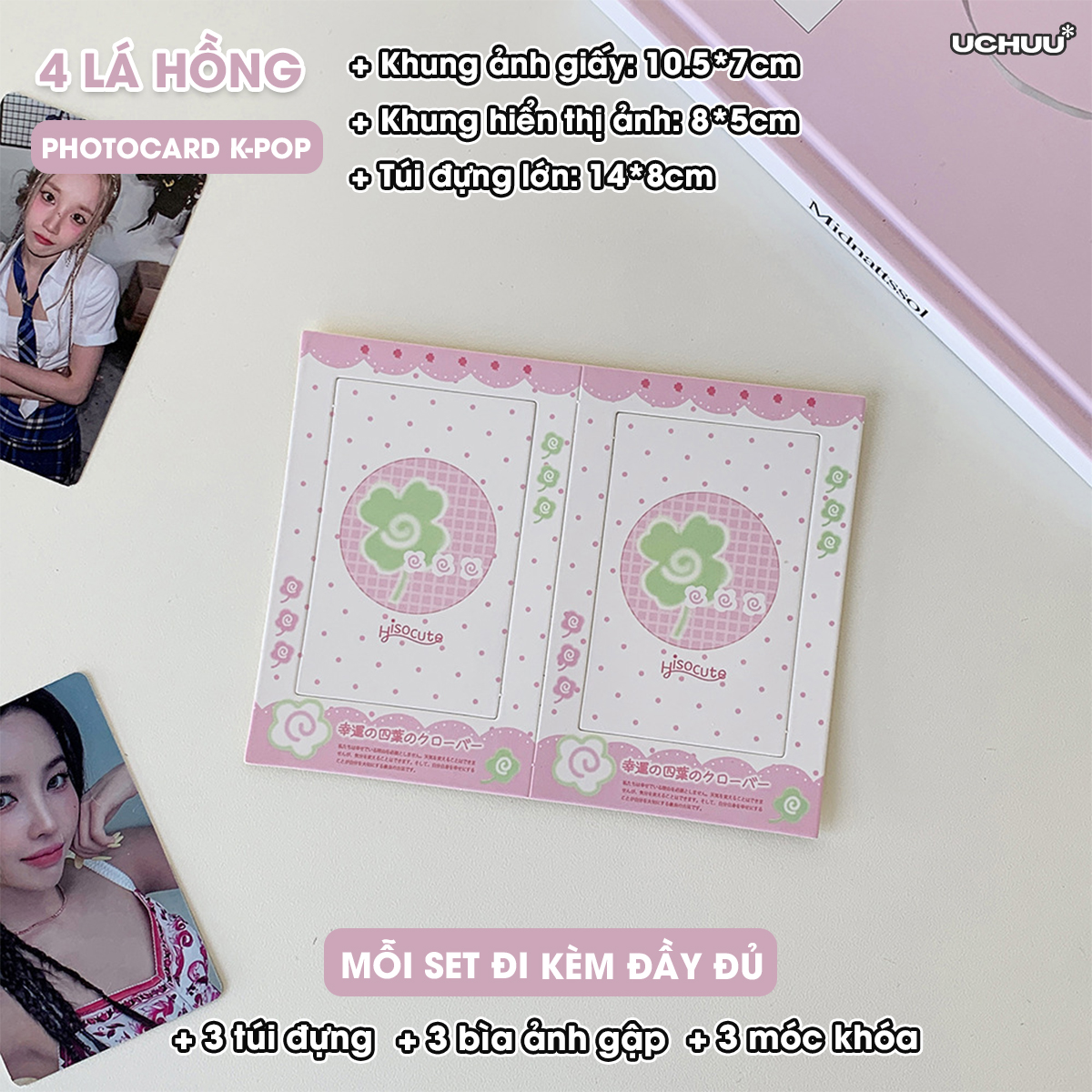 Móc Khoá Ảnh Gập