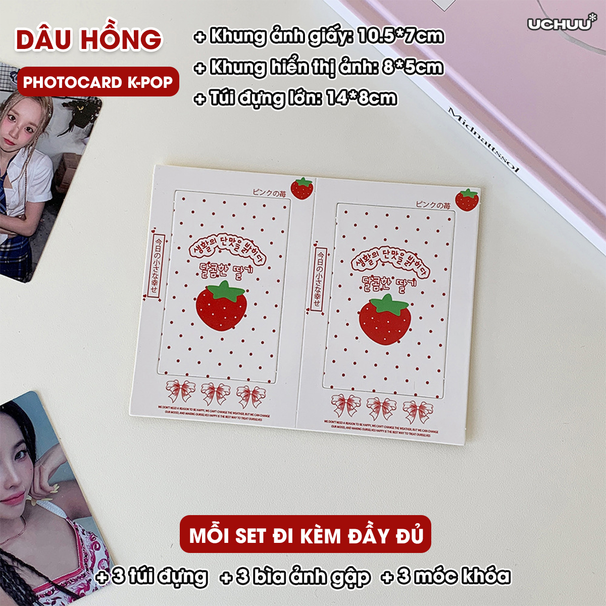 Móc Khoá Ảnh Gập