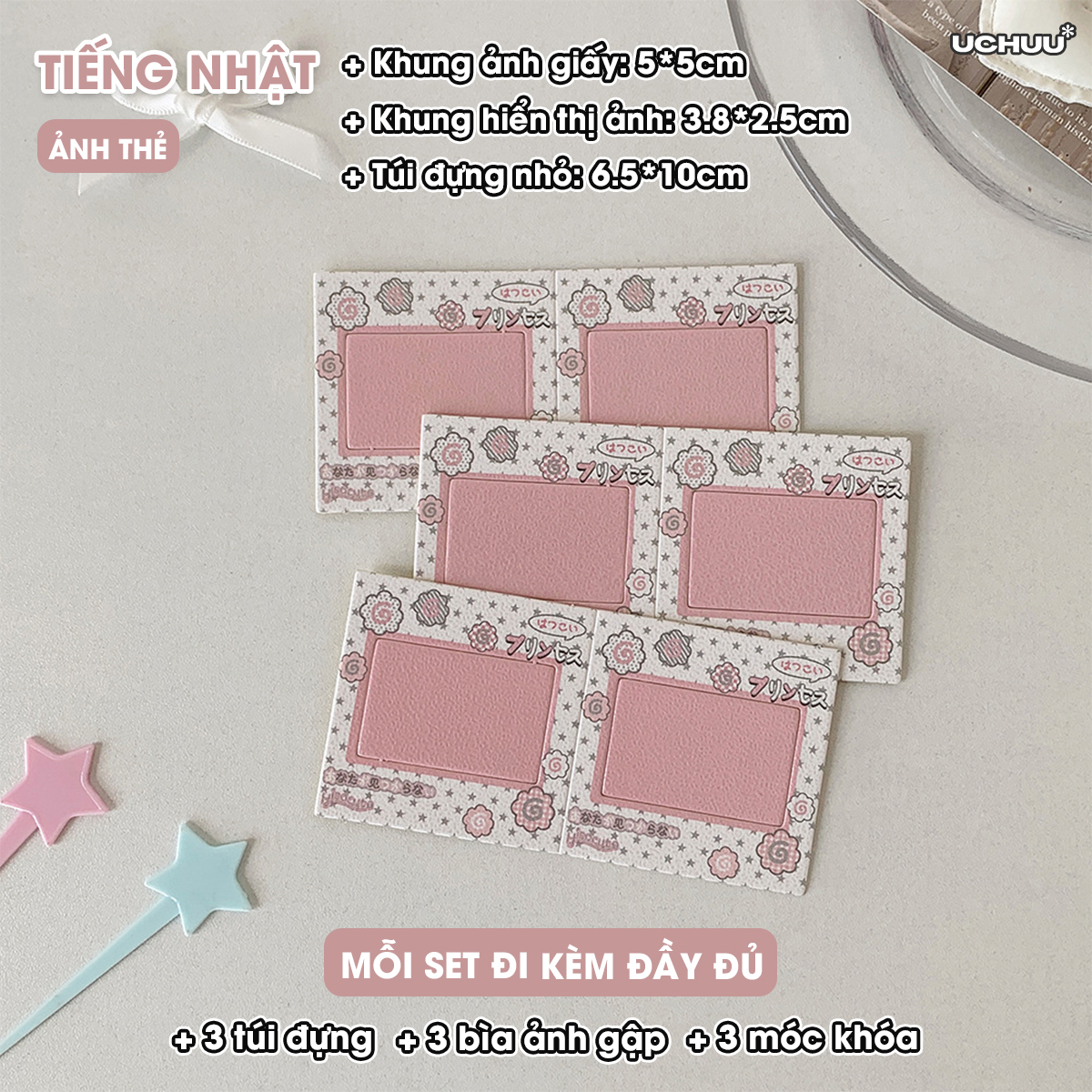 Móc Khoá Ảnh Gập