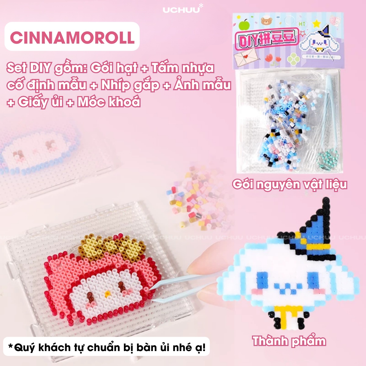 Bộ hạt ủi thần kỳ Perler