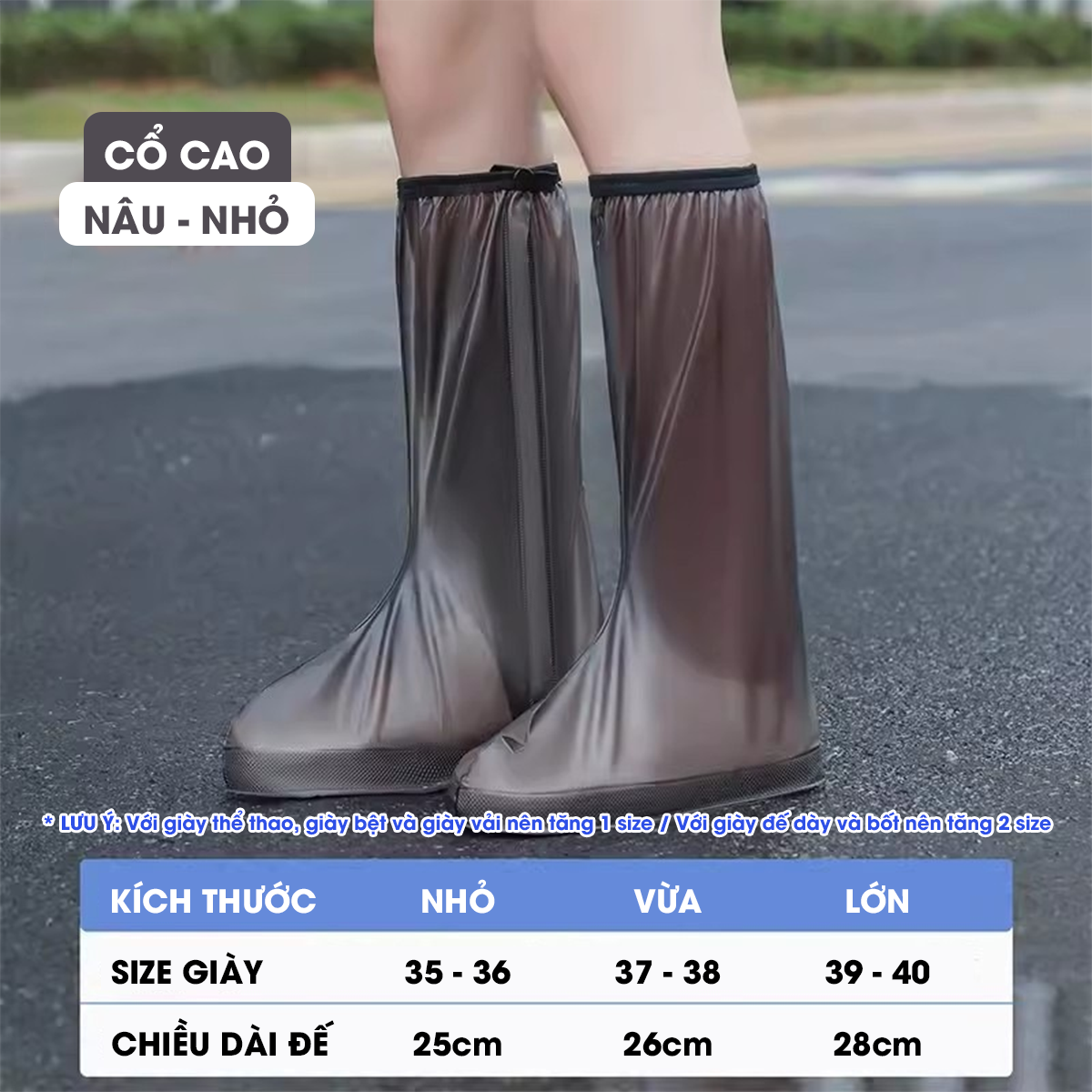 Bọc Giày Đi Mưa