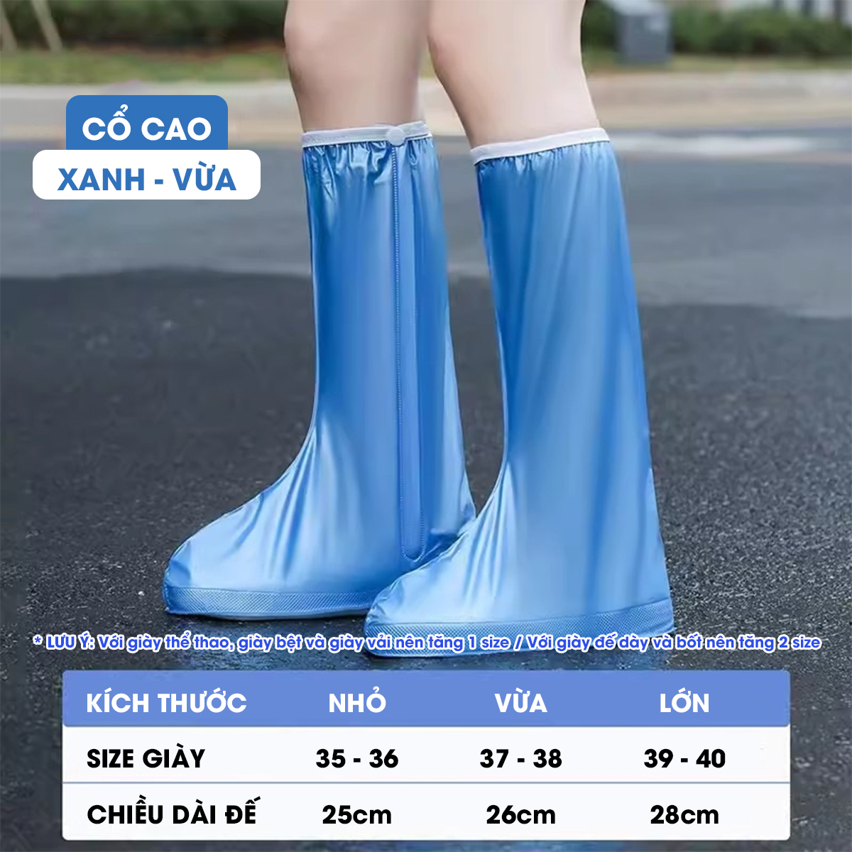 Bọc Giày Đi Mưa