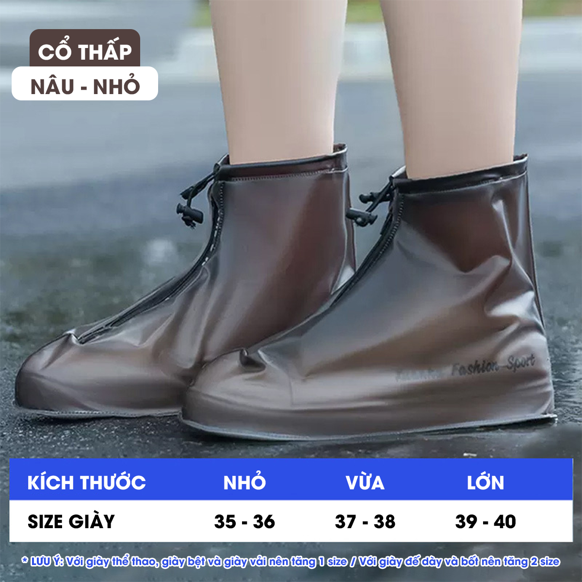 Bọc Giày Đi Mưa