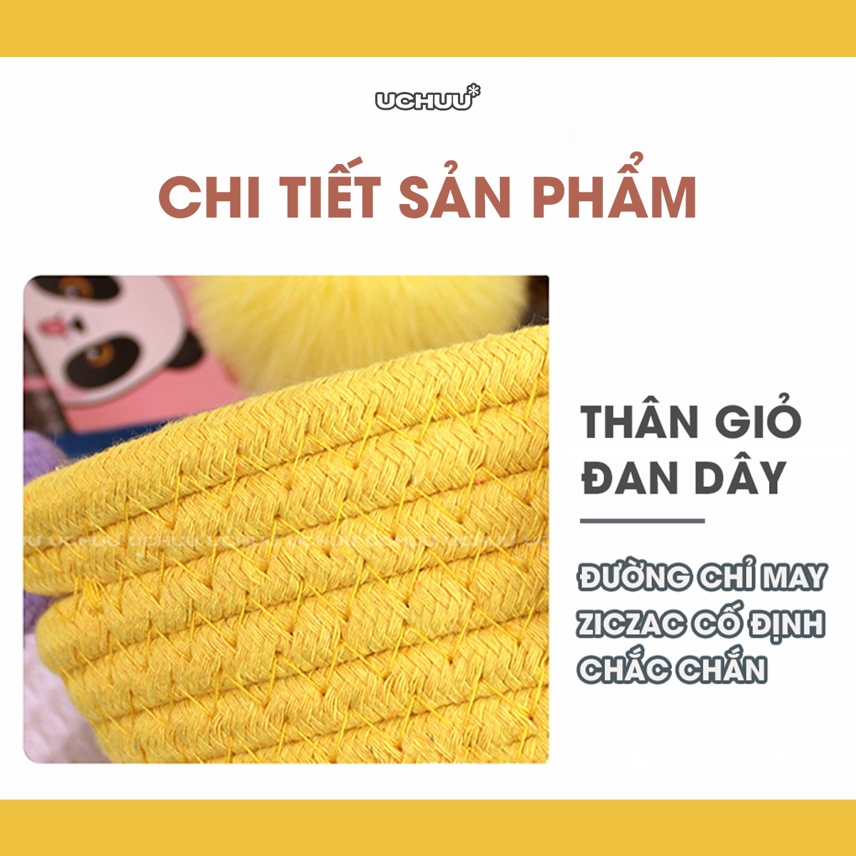 Giỏ Treo Đan Dây