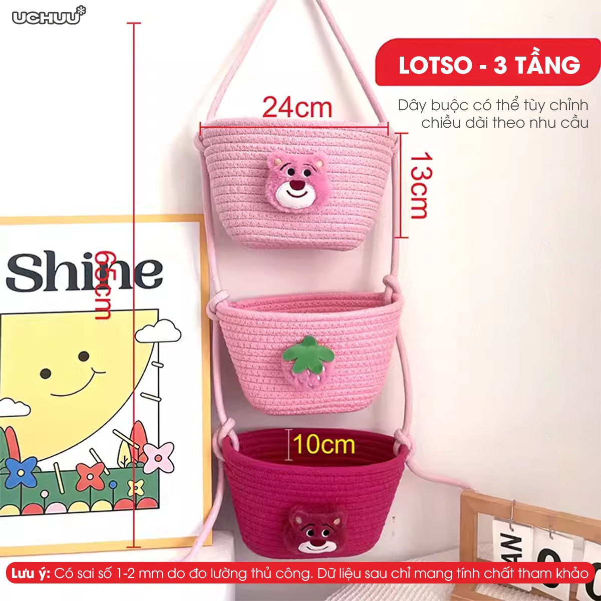 Giỏ Treo Đan Dây