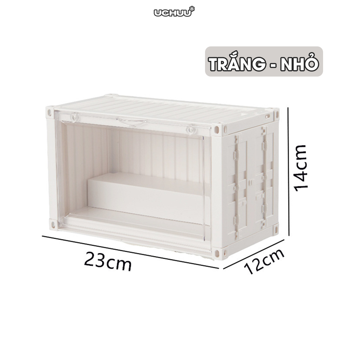 Hộp Trưng Bày Mô Hình Container