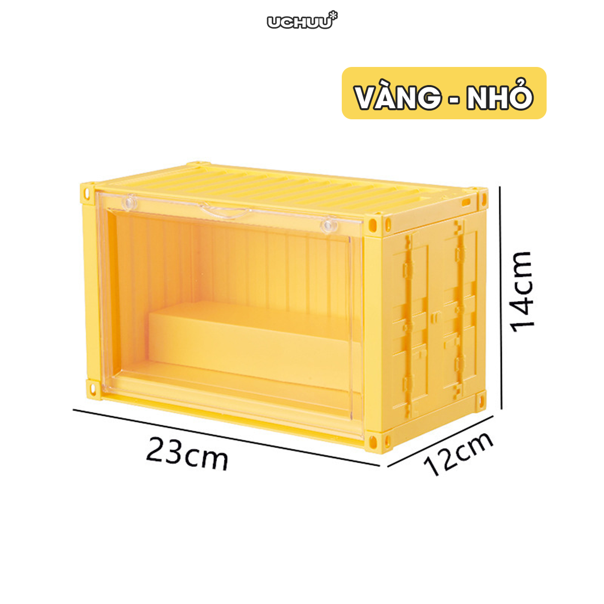Hộp Trưng Bày Mô Hình Container