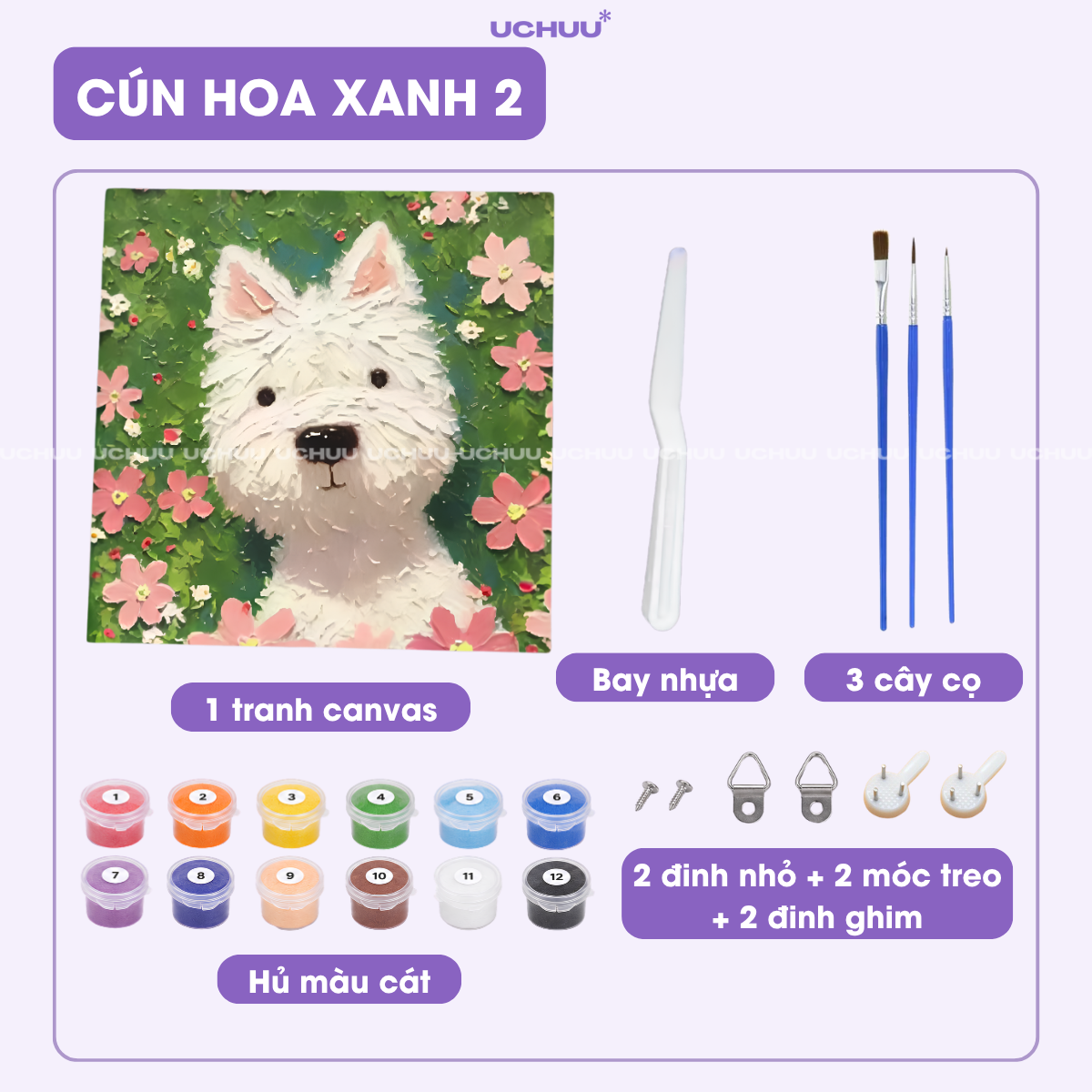 Tranh Tô Màu Cát
