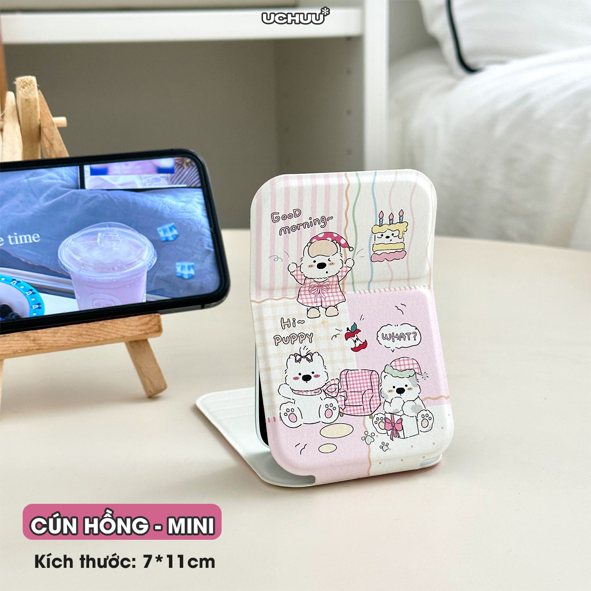 Gương Gập Trang Điểm