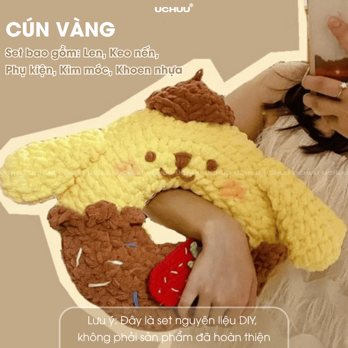 Gối Ôm Len Tròn