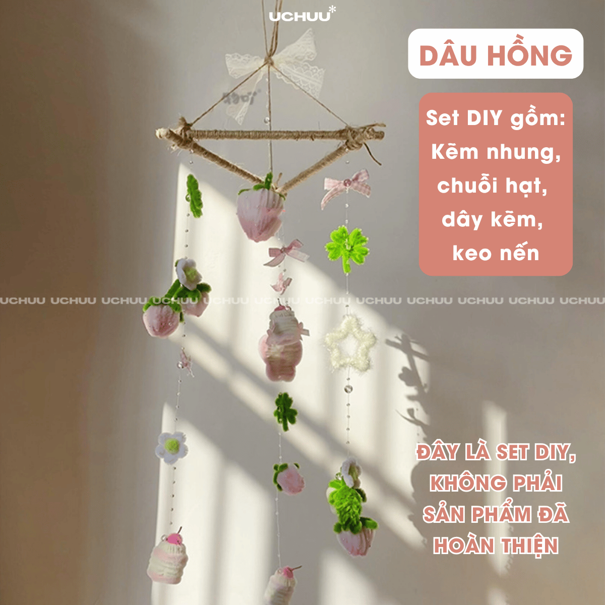 Chuông Gió Kẽm Nhung