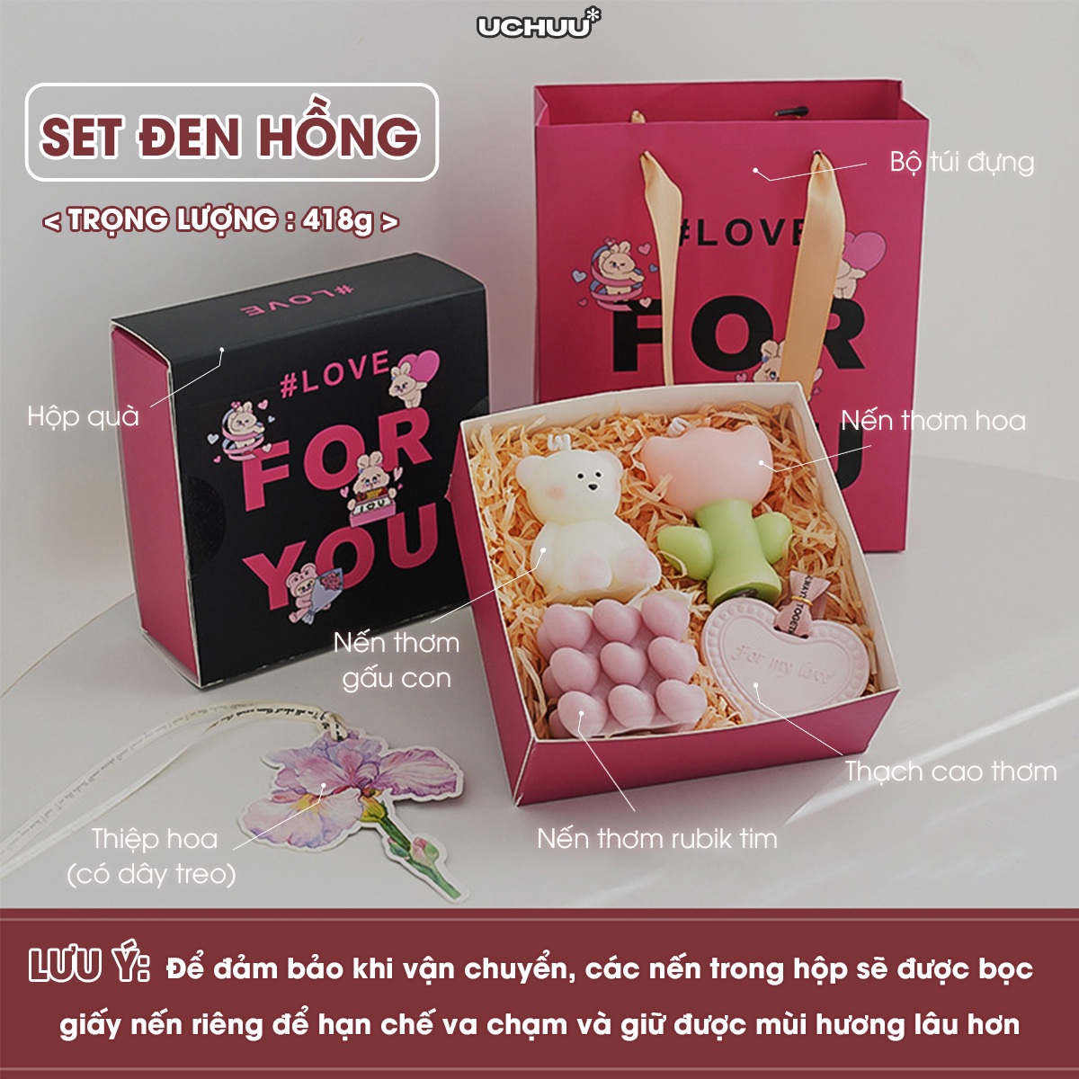 Set Quà Nến Thơm