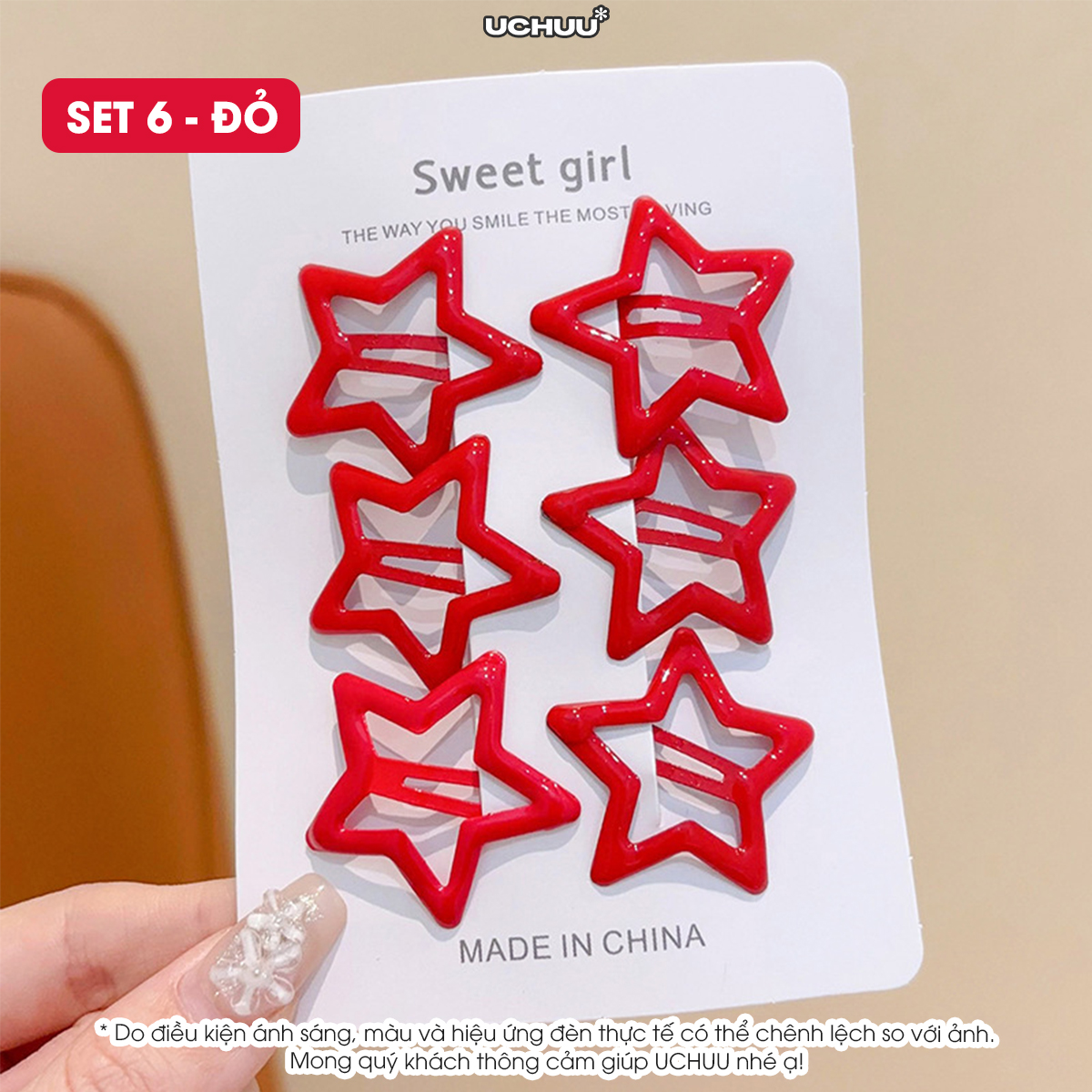 Set Kẹp Tóc Sao