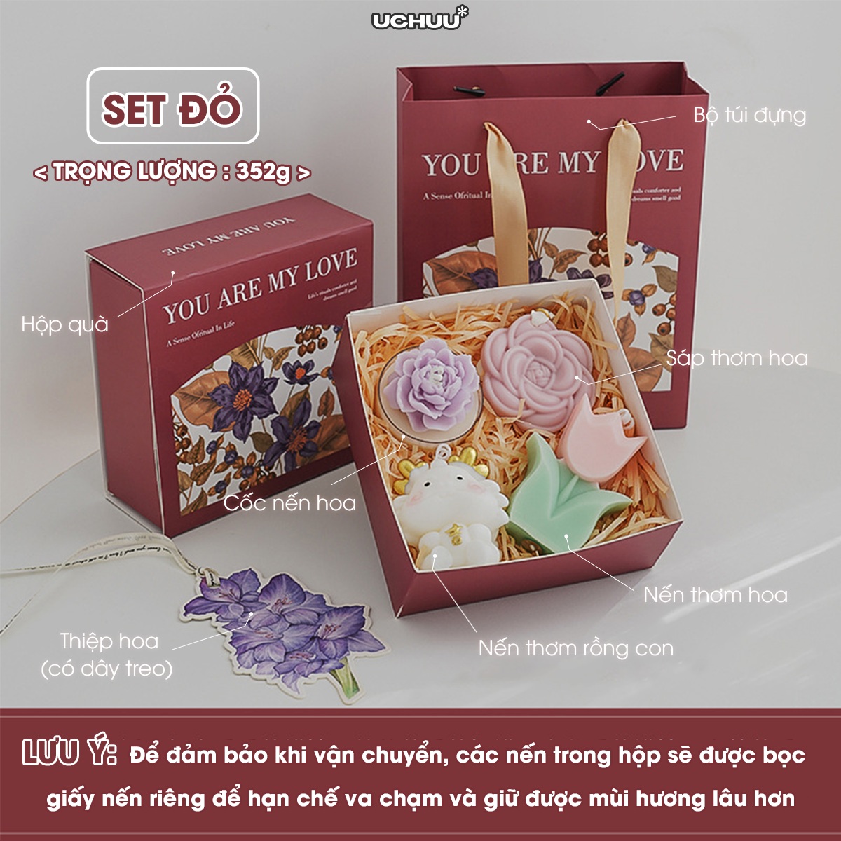 Set Quà Nến Thơm