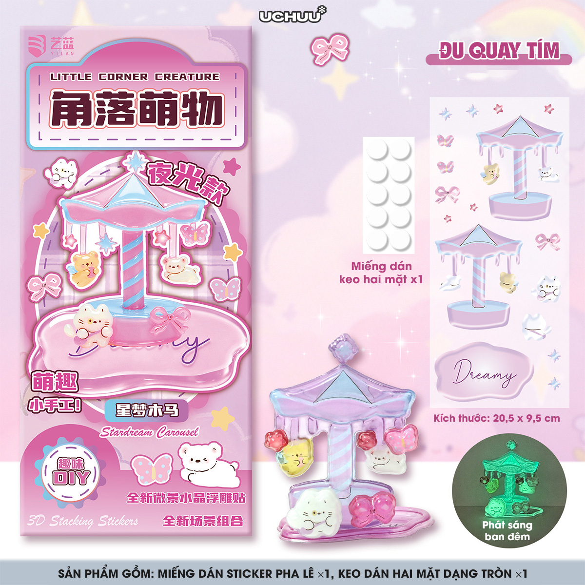 Standee Sticker 3D NổI