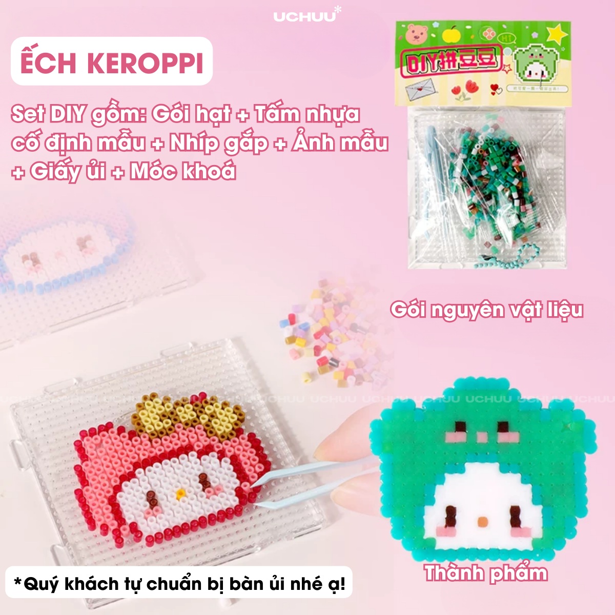 Bộ hạt ủi thần kỳ Perler