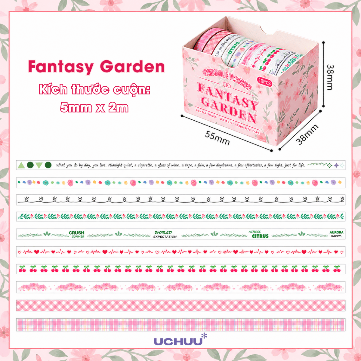 Cuộn Washi Tape