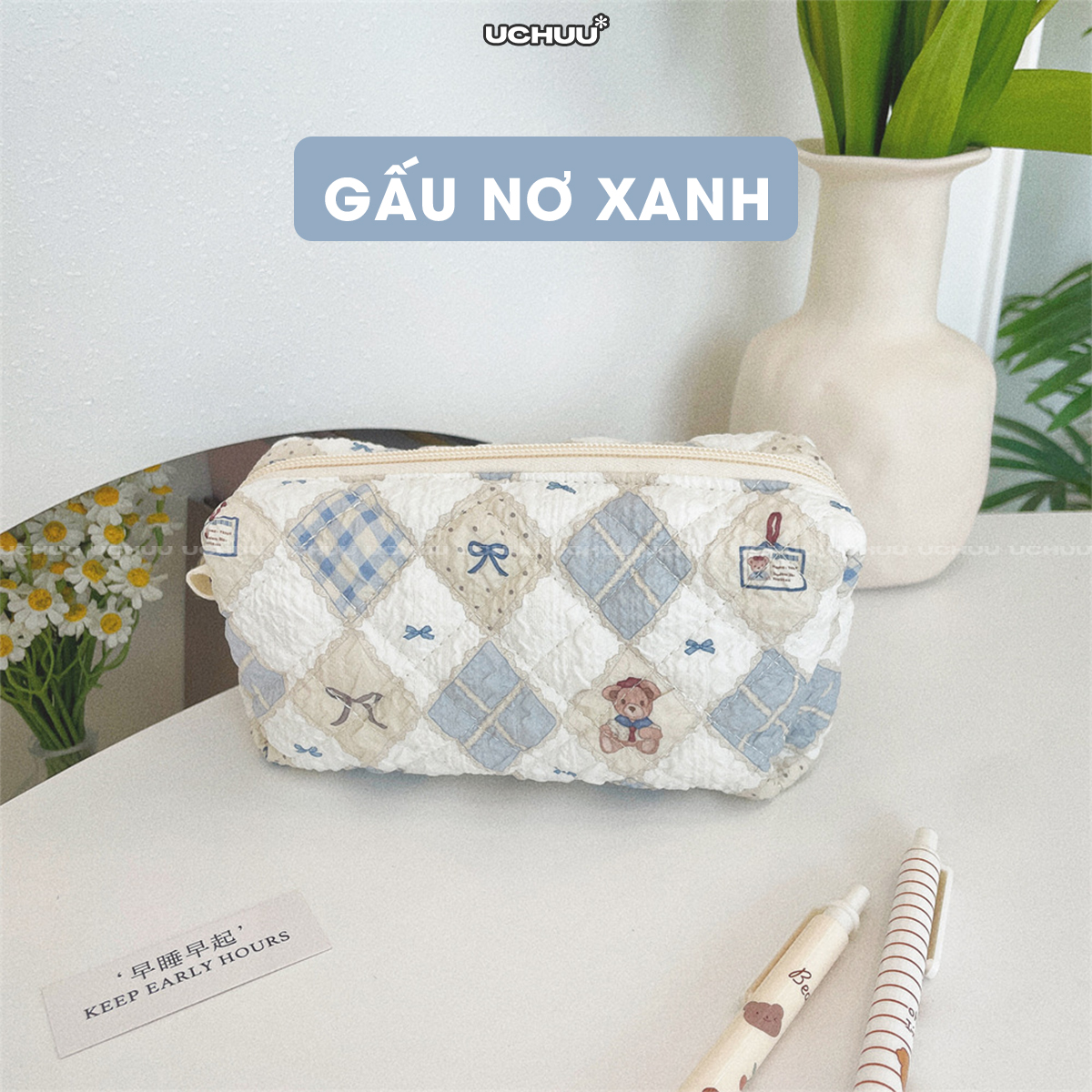 Túi Vải Đựng Bút